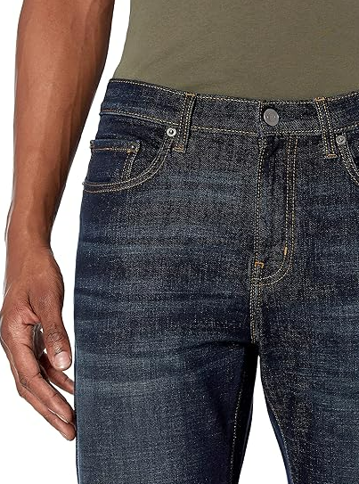 Amazon Essentials Men's Slim-Fit Stretch Jean Dark Indigo 36WX31L