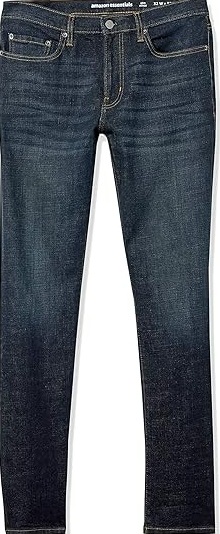 Amazon Essentials Men's Slim-Fit Stretch Jean Dark Indigo 36WX31L