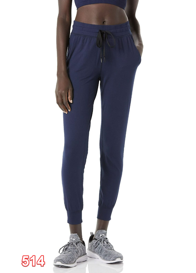 Amazon Essentials Women's Brushed Tech Stretch Jogger Pant Navy XL