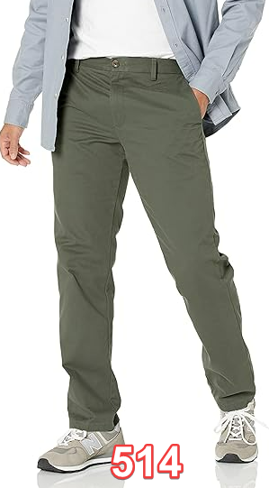 Amazon Essentials Men's Slim-Fit Wrinkle-Resistant Flat-Front Chino Pant 28WX30L