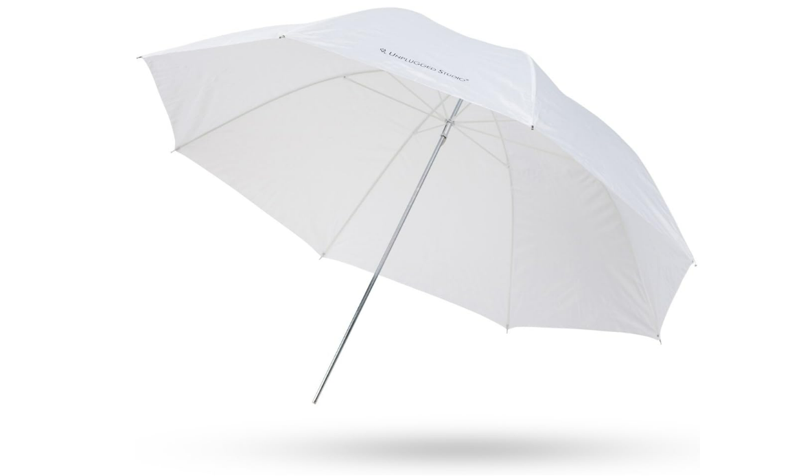 UNPLUGGED STUDIO 43inch Translucent Umbrella (Fiberglass Rib) UN-031