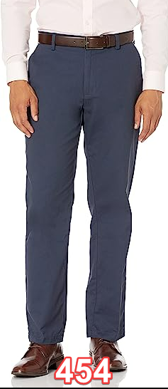 Amazon Essentials Men Classic-Fit Wrinkle-Resistant Flat-Front Chino Pant 36x29