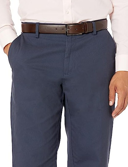 Amazon Essentials Men Classic-Fit Wrinkle-Resistant Flat-Front Chino Pant 36x29
