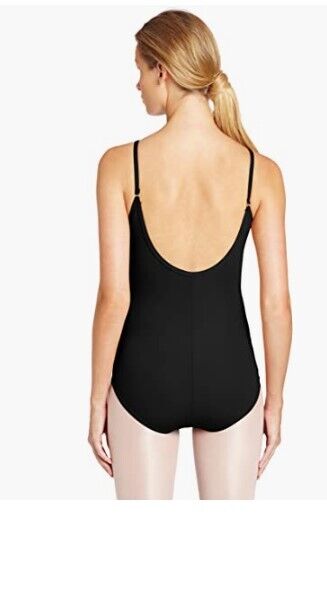 Capezio Women's Camisole Leotard With Adjustable Straps Black Small