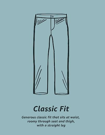 Amazon Essentials Men Classic-Fit Wrinkle-Resistant Flat-Front Chino Pant 36x28