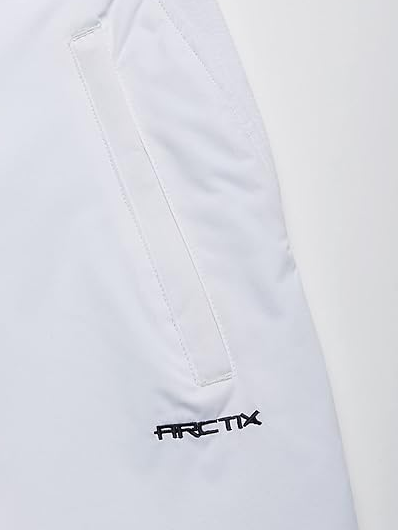 Arctix Women's Essential Insulated Bib Overalls, White, 3X Short (24W-26W)/29"