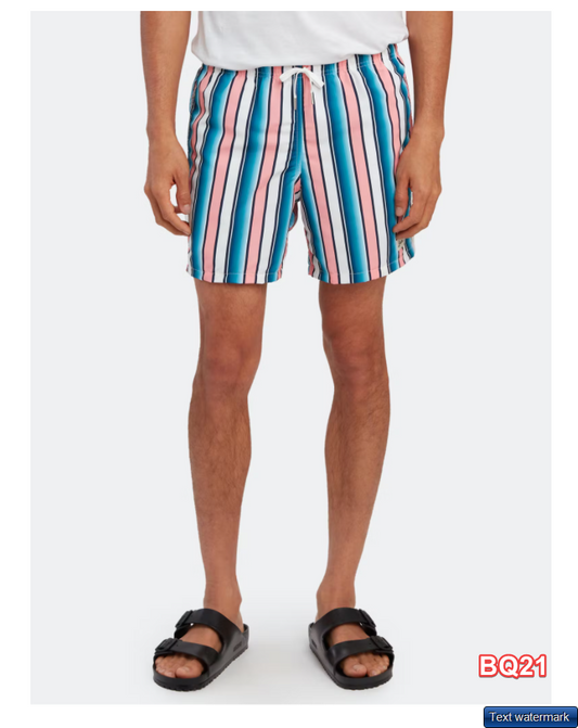 Bather Pink Stripe Swim Trunk XS/XL $85