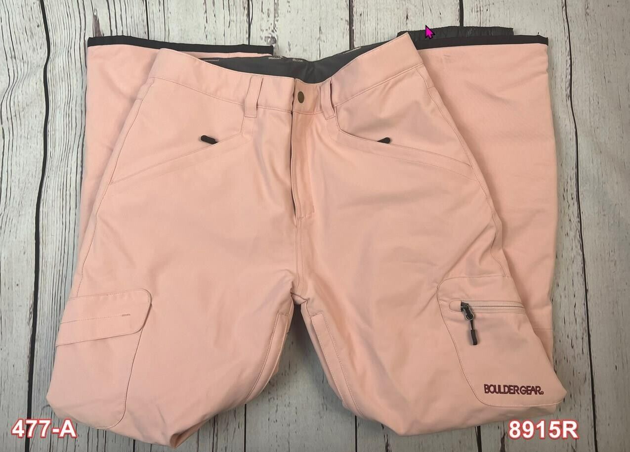 Boulder Gear Girls' Active Winter Sports Outdoor Skiing Ravish Pants Pink XL