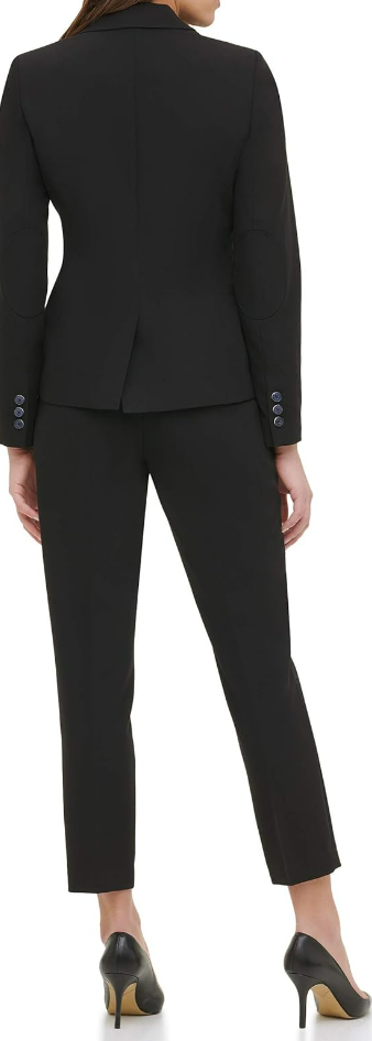 Tommy Hilfiger Womens Blazer – Business Jacket with Flattering Fit Single-Button