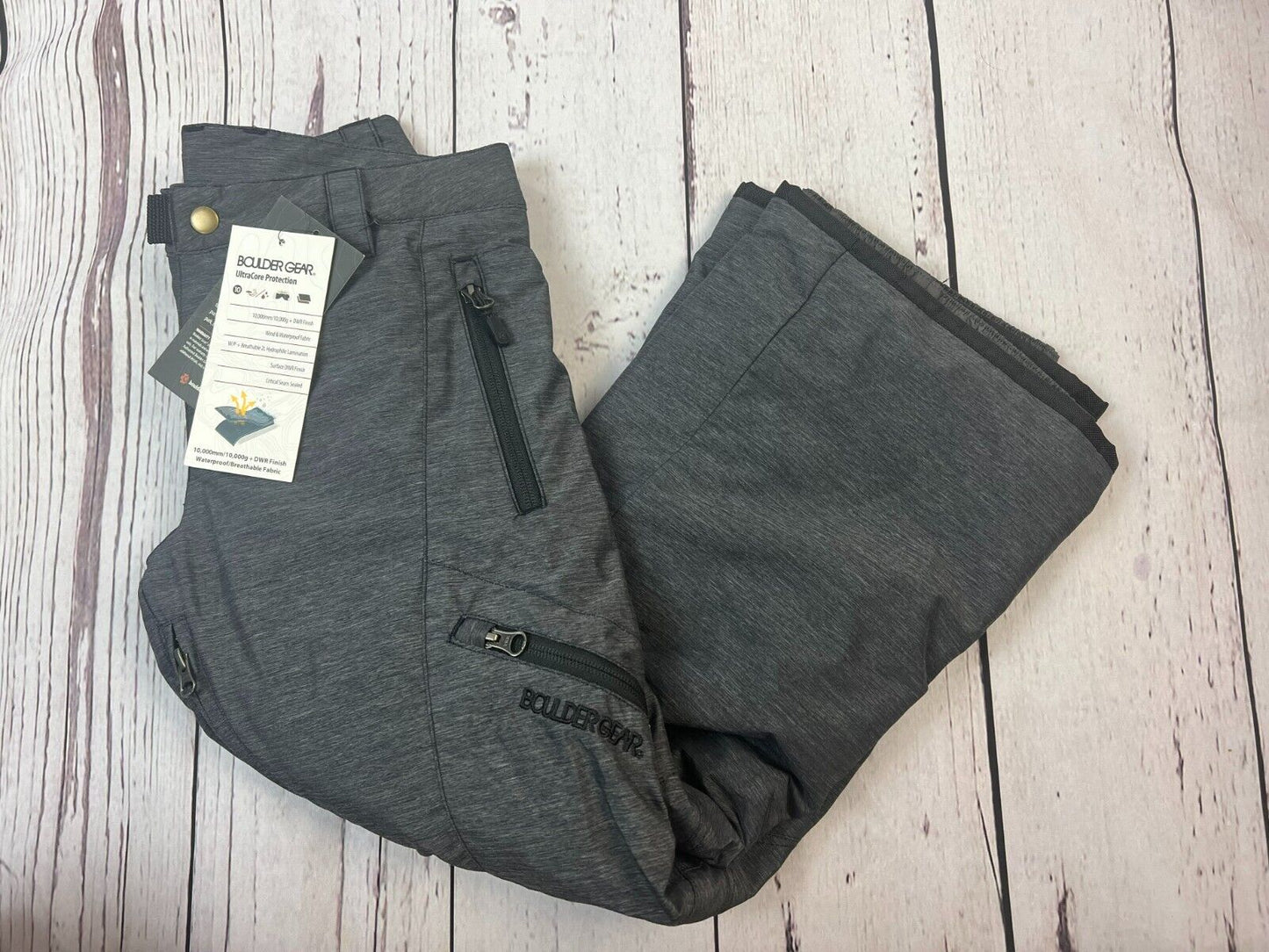 Boys' Active Winter Pants Sports Outdoor Skiing Bolt Cargo Snow Pants Snowbard