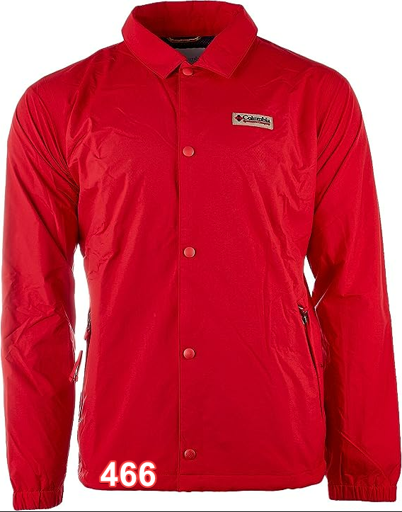 Columbia Pnw Sportsmans Rain Jacket - Mens Red Shark XL