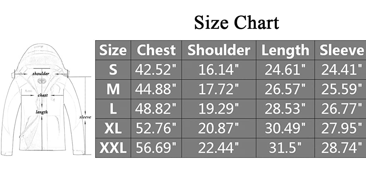 Women's Waterproof Ski Jacket Snow Coat Windbreaker Raincoat Snowboarding Jacket