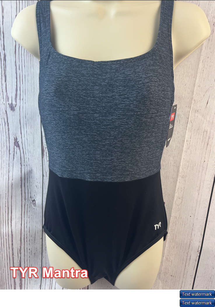 TYR Mantra Scoop Neck Women's One-Piece Swimsuit Bathing suit 8/10/12/14/16
