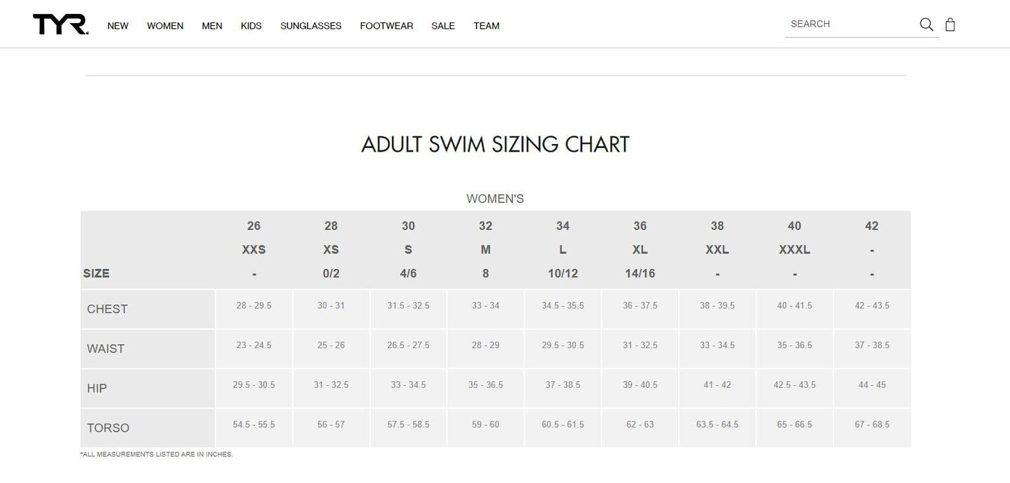 TYR Mantra Scoop Neck Women's One-Piece Swimsuit Bathing suit 8/10/12/14/16