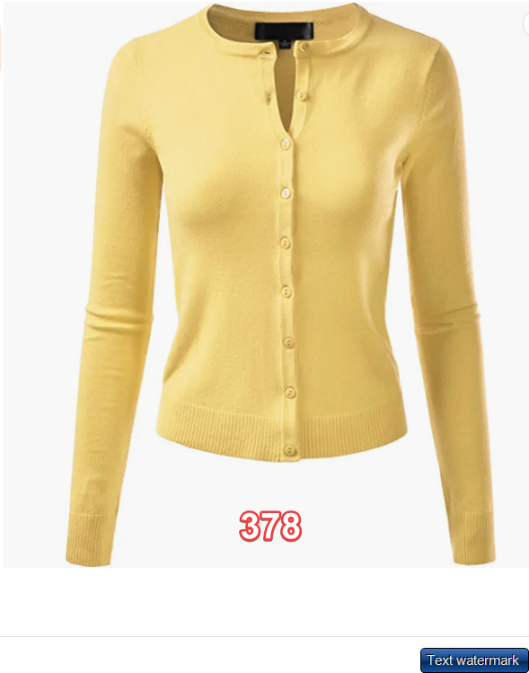 EIMIN Womens Crewneck Long Sleeve Button Down Stretch Knit Cardigan Sweater XXXL