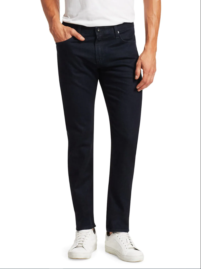 AG Adriano Goldschmied Jeans Tellis Slim-Fit Jeans Stellar Sz 28x32 $178.00