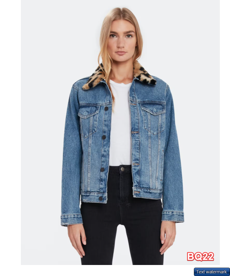 DL1961 Clyde Classic Denim Trucker Jacket XS/L $249