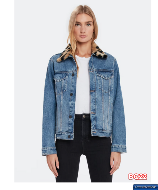 DL1961 Clyde Classic Denim Trucker Jacket XS/L $249