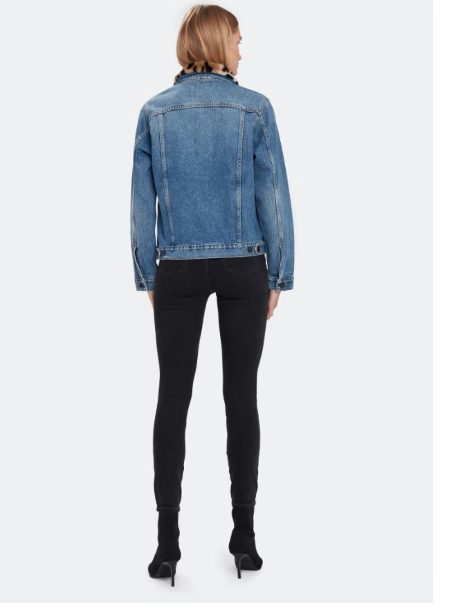 DL1961 Clyde Classic Denim Trucker Jacket XS/L $249