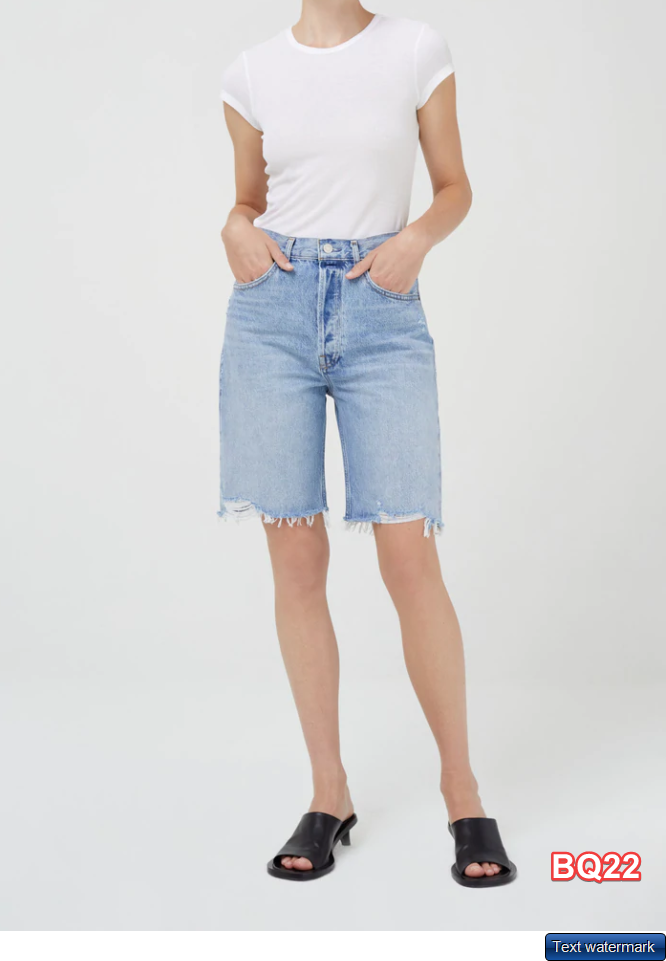 AGOLDE	90'S MID RISE LOOSE SHORT $148 IN SWAPMEET SZ 25 &26