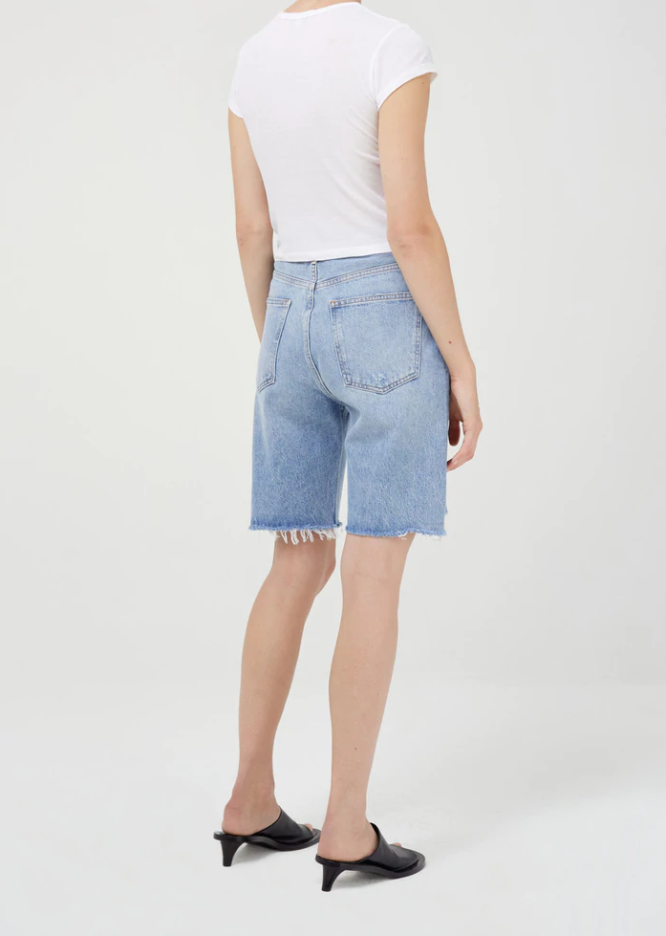 AGOLDE	90'S MID RISE LOOSE SHORT $148 IN SWAPMEET SZ 25 &26