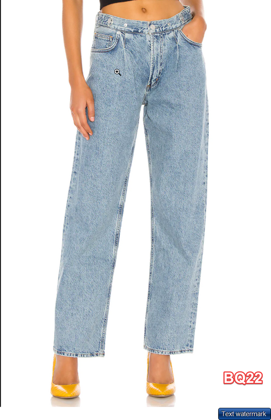 AGOLDE	Baggy Tab Mid Rise Jeans Sweetener Size32