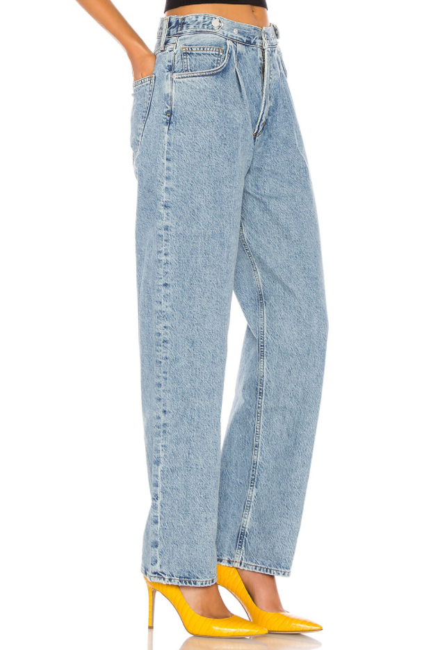 AGOLDE	Baggy Tab Mid Rise Jeans Sweetener Size32