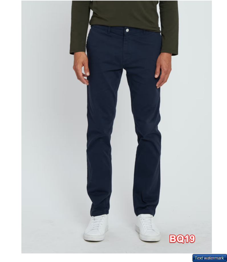 Wax London Clothing Strood Chinos Navy 38Wx32L