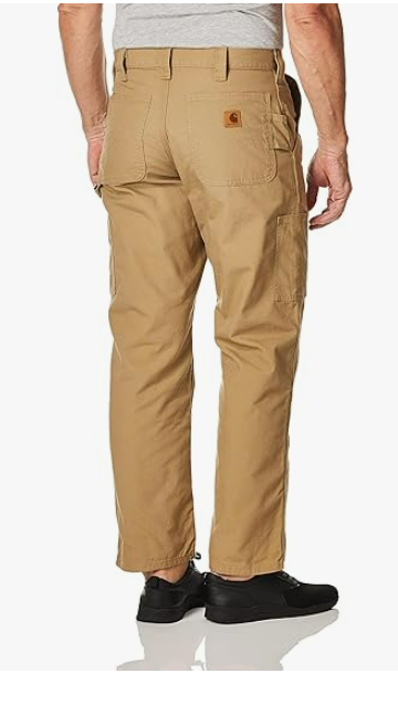 Carhartt Men's Loose Fit Canvas Utility Work Pant Dark Khaki 46WX32L