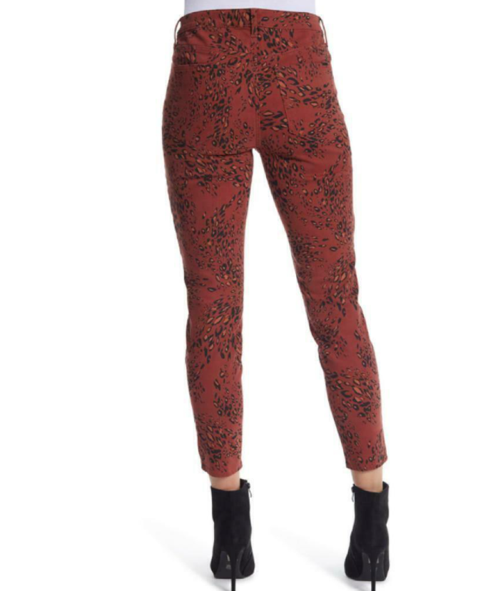 Ella Moss Skinny Ankle Jeans Juniors' Cheetah Animal Print Stretch Sz32 & SZ29