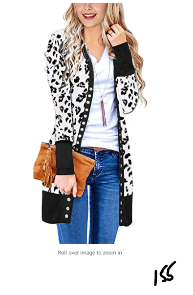 Basic Faith Women's Cardigans V-Neck Button Down Knitwear Long Sleeve Soft Knit