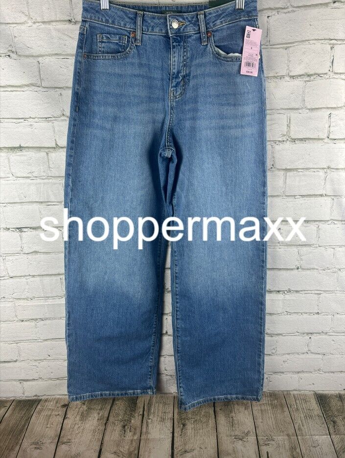Women's High-Rise Wide Leg Jeans - Universal Thread, Medium Wash, 10 Long