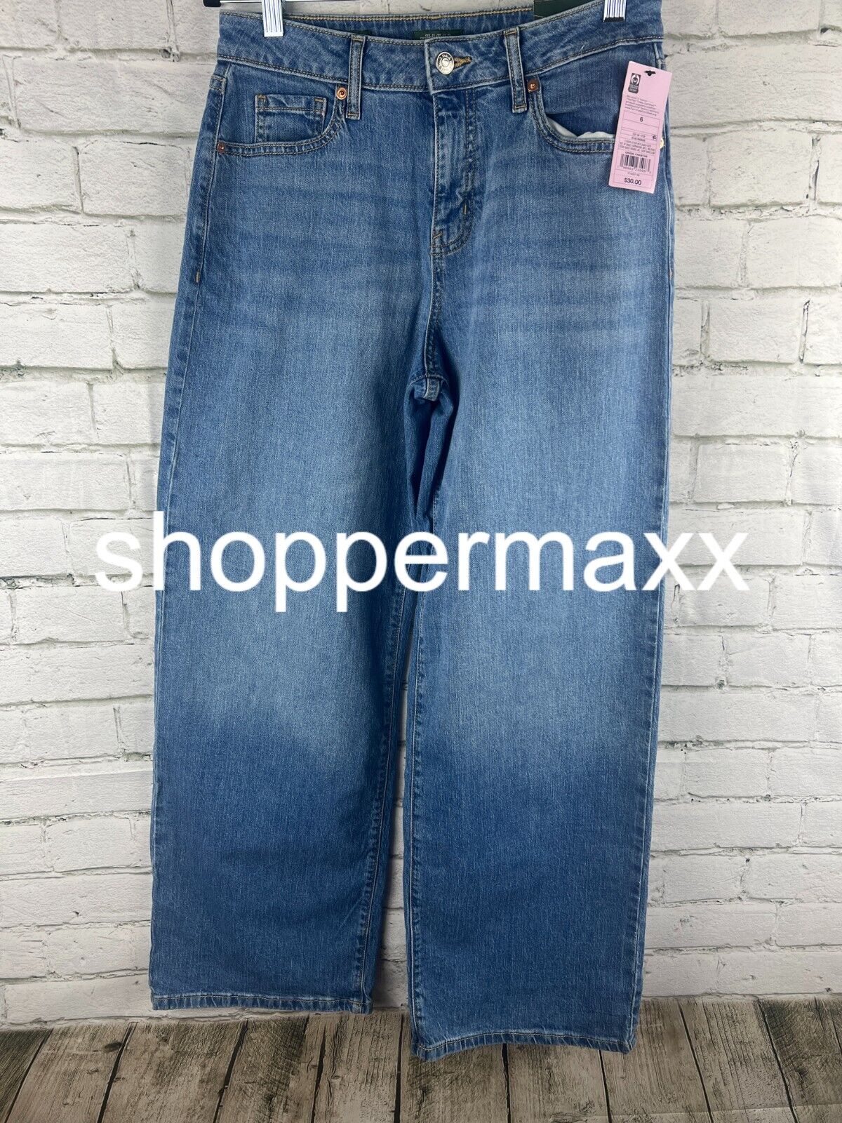 Women's High-Rise Wide Leg Jeans - Universal Thread, Medium Wash, 10 Long