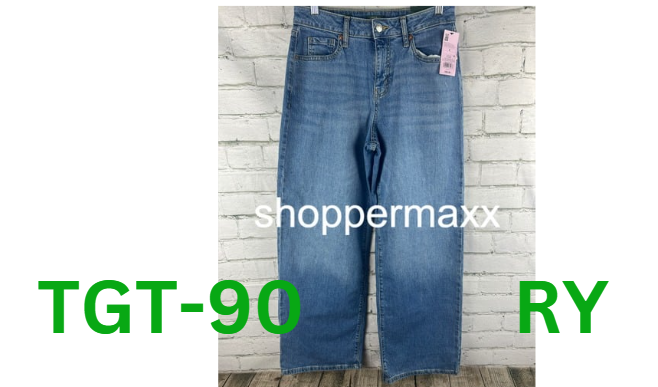 Women's Super-High Rise Wide Leg Baggy Jeans Wild Fable, BLUE, 6