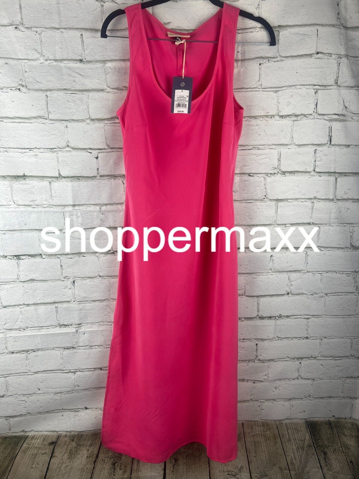 Women's Midi Slip Dress - Universal Thread, Pink, S