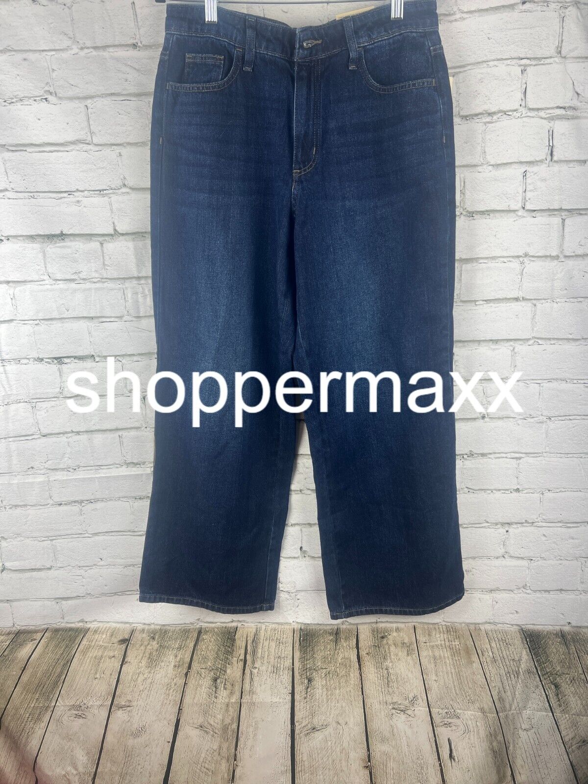 WOMEN'S HIGH-RISE VINTAGE BOOTCUT JEANS - UNIVERSAL THREAD, DARK BLUE, 10