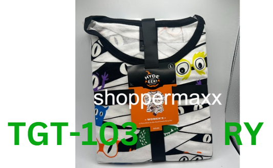 Women's Glow-In-The-Dark Mummy Halloween Matching Family Pajama Set - Hyde & EEK