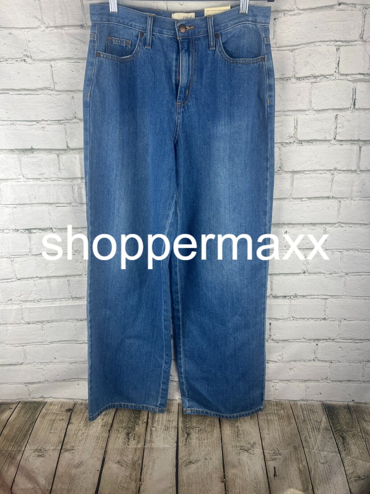 Women's High-Rise Wide Leg Jeans - Universal Thread, Medium Wash, 6