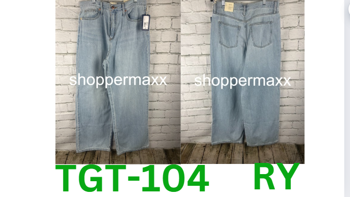 Women's High-Rise Wide Leg Jeans - Universal Thread, Light Wash, 10 Long