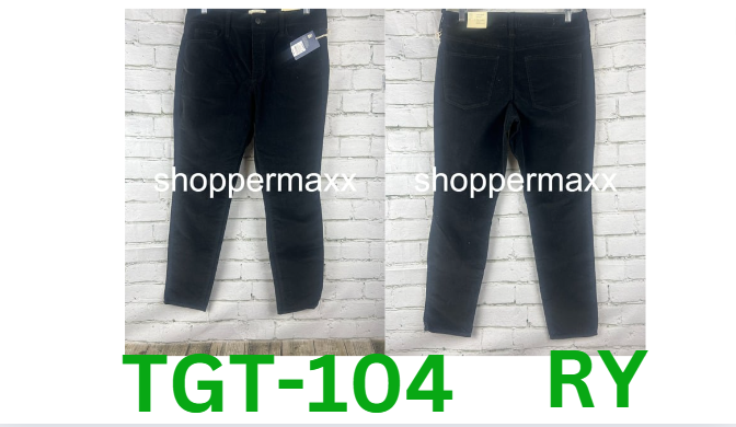 WOMEN'S HIGH-RISE CORDUROY SKINNY JEANS - UNIVERSAL THREAD, BLACK, 10
