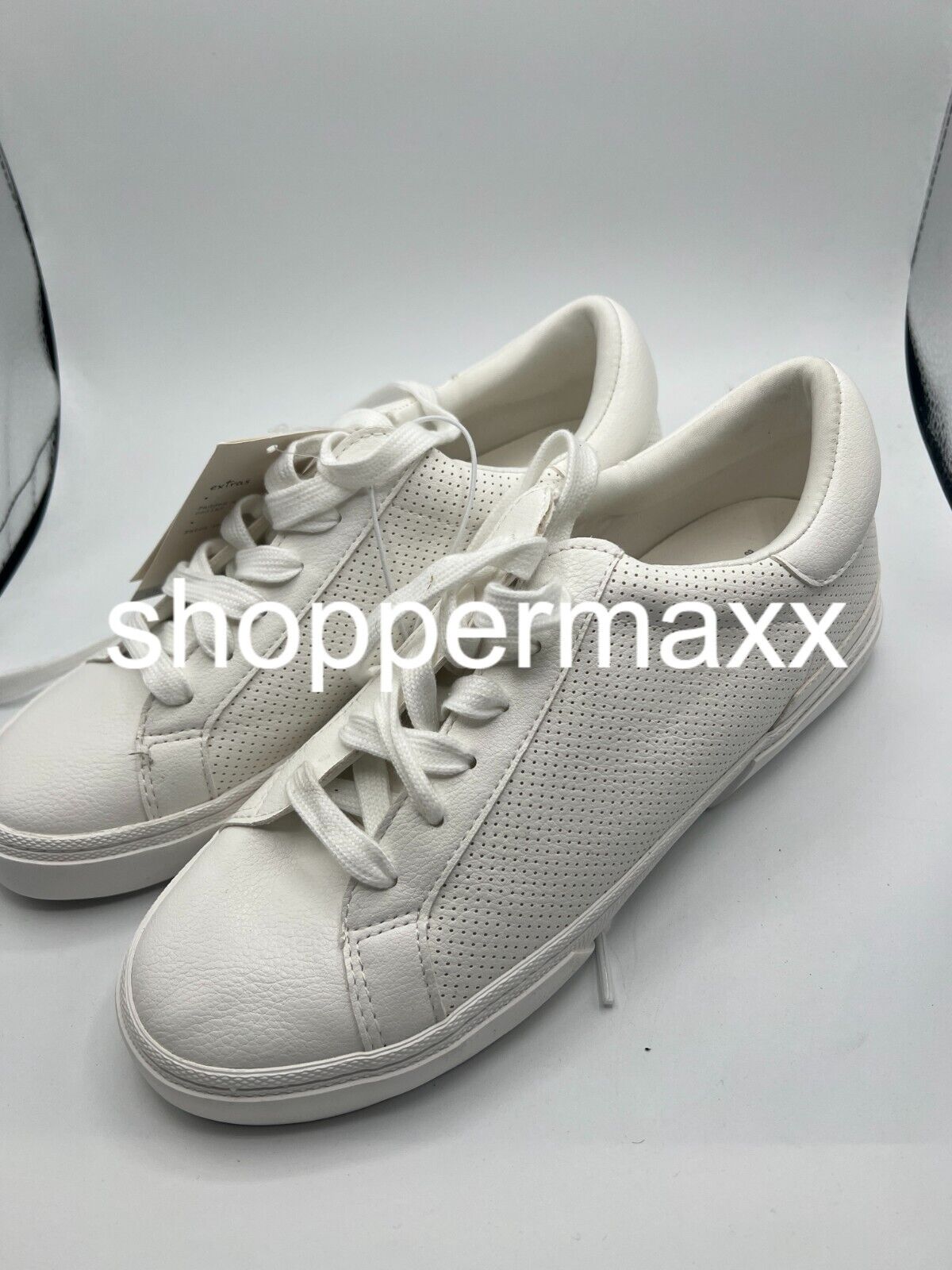 Women's Maddison Sneakers with Memory Foam Insole - A New Day, WHITE, 8