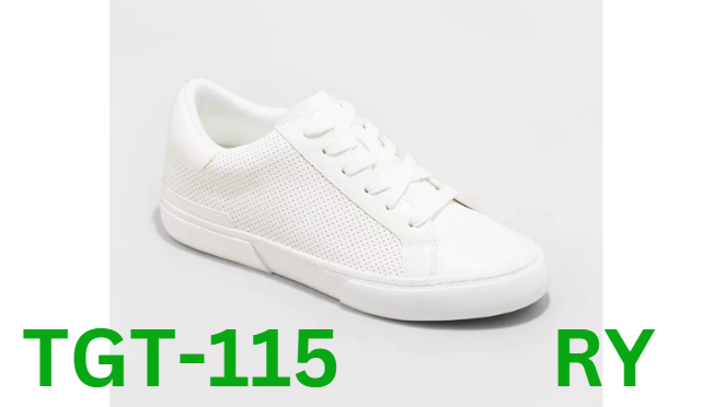 Women's Maddison Sneakers with Memory Foam Insole - A New Day, White, 6