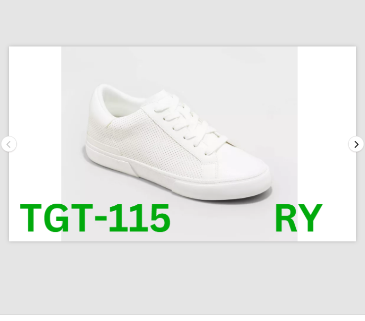 Women's Maddison Sneakers with Memory Foam Insole - A New Day, White, 6