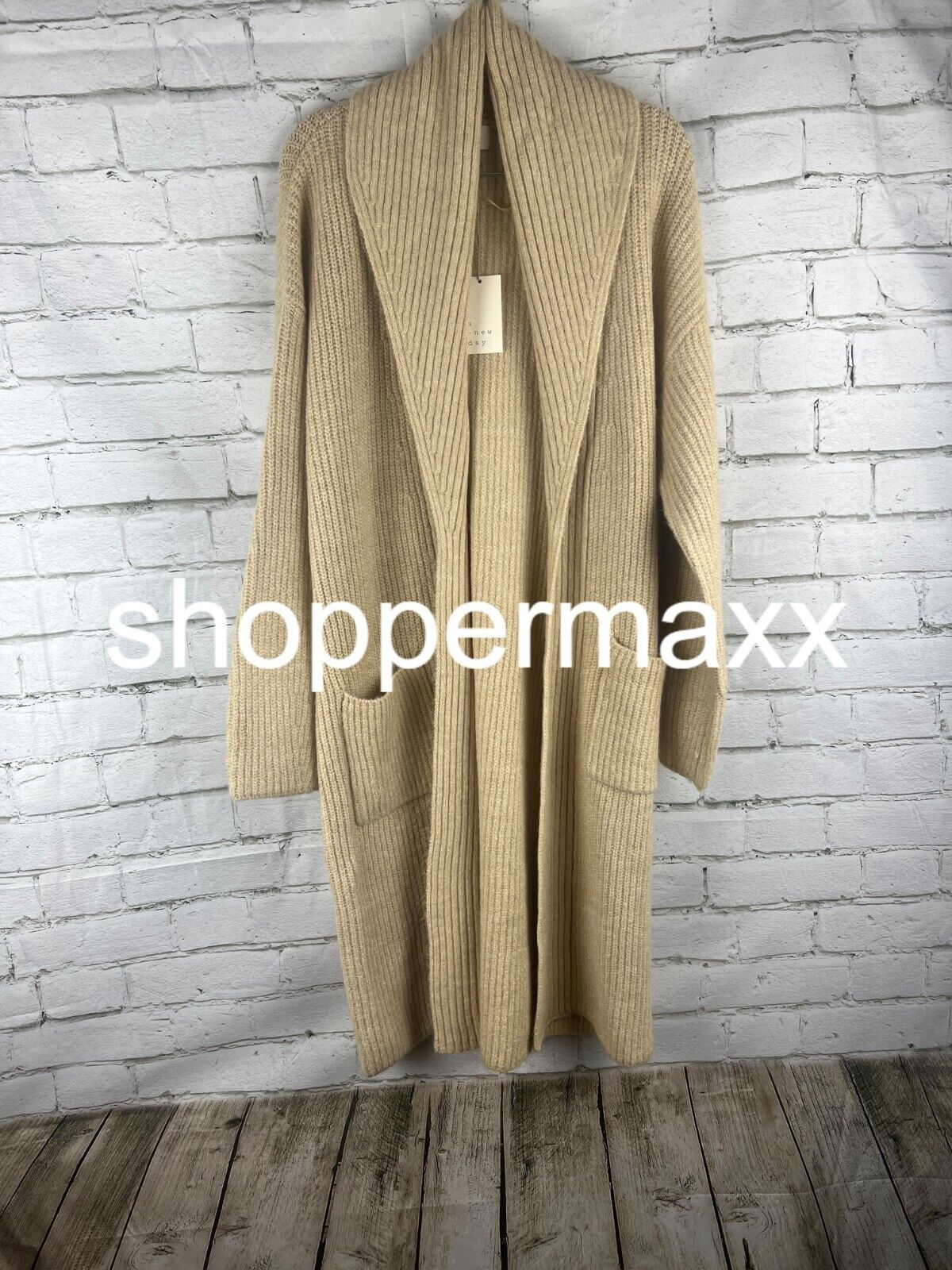 Women's Layering Cardigan - A New Day, Tan, M/L
