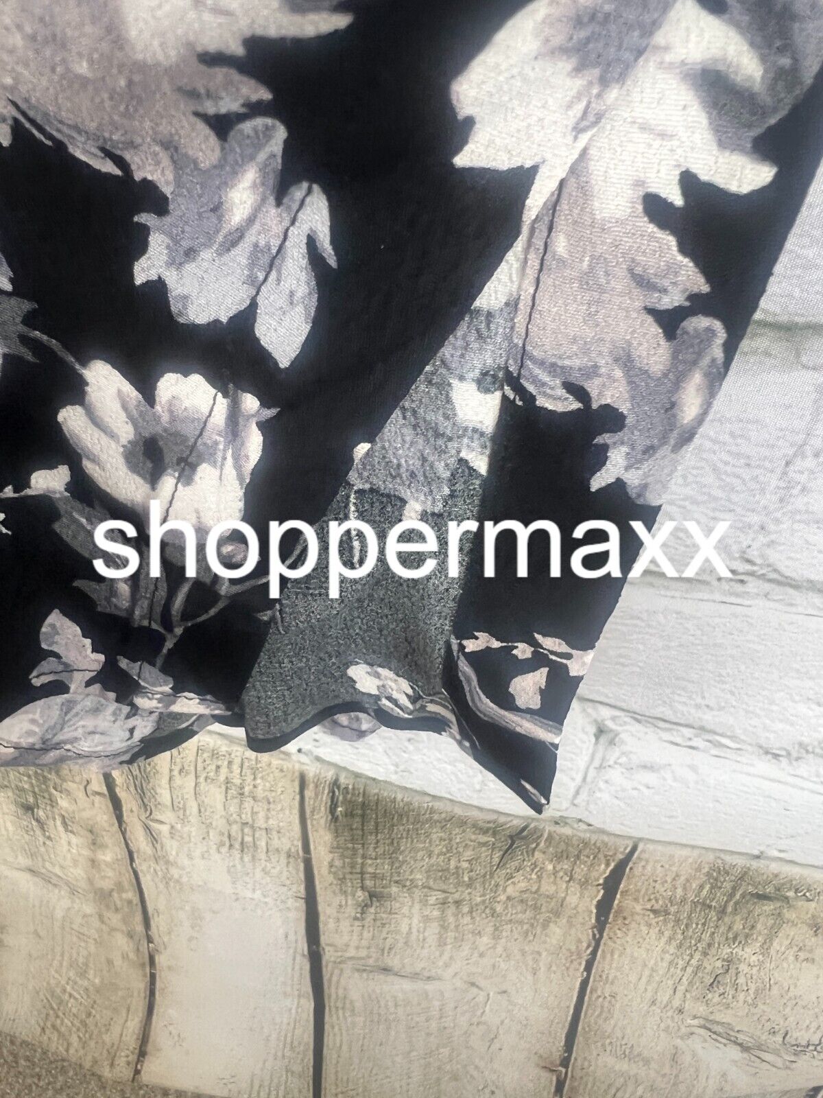 Women's Button-Front Printed Midi Skirt - Wild Fable, Black Floral, S