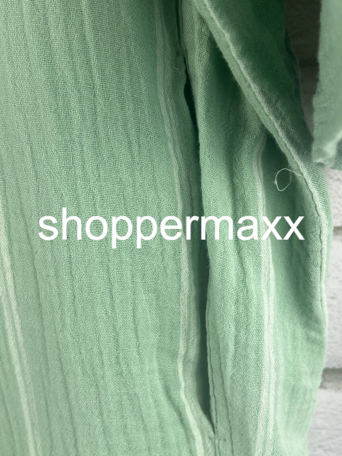 Women's 3/4 sleeve printed shirt dress - green, universal thread, S