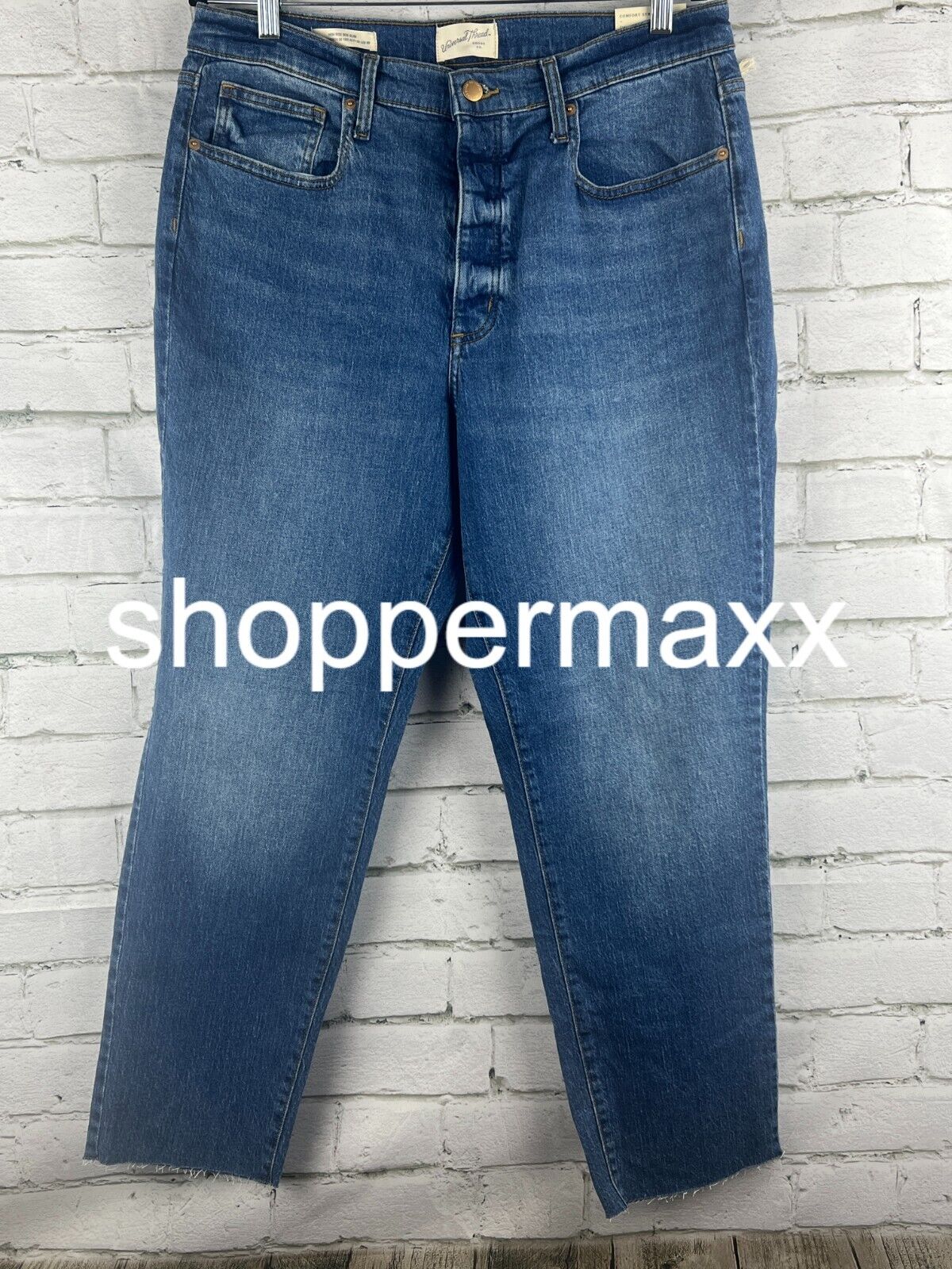 Women's High-Rise 90's Slim Jeans - Universal Thread, Medium Wash, 14