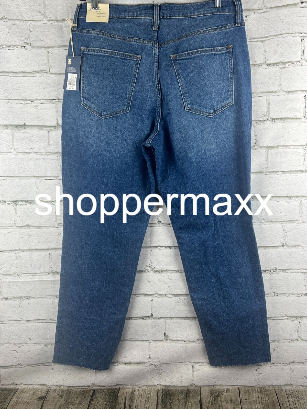 Women's High-Rise 90's Slim Jeans - Universal Thread, Medium Wash, 14
