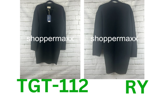 Women's Long Sleeve Tunic Mini Sweater Dress - Universal Thread, Black, XS