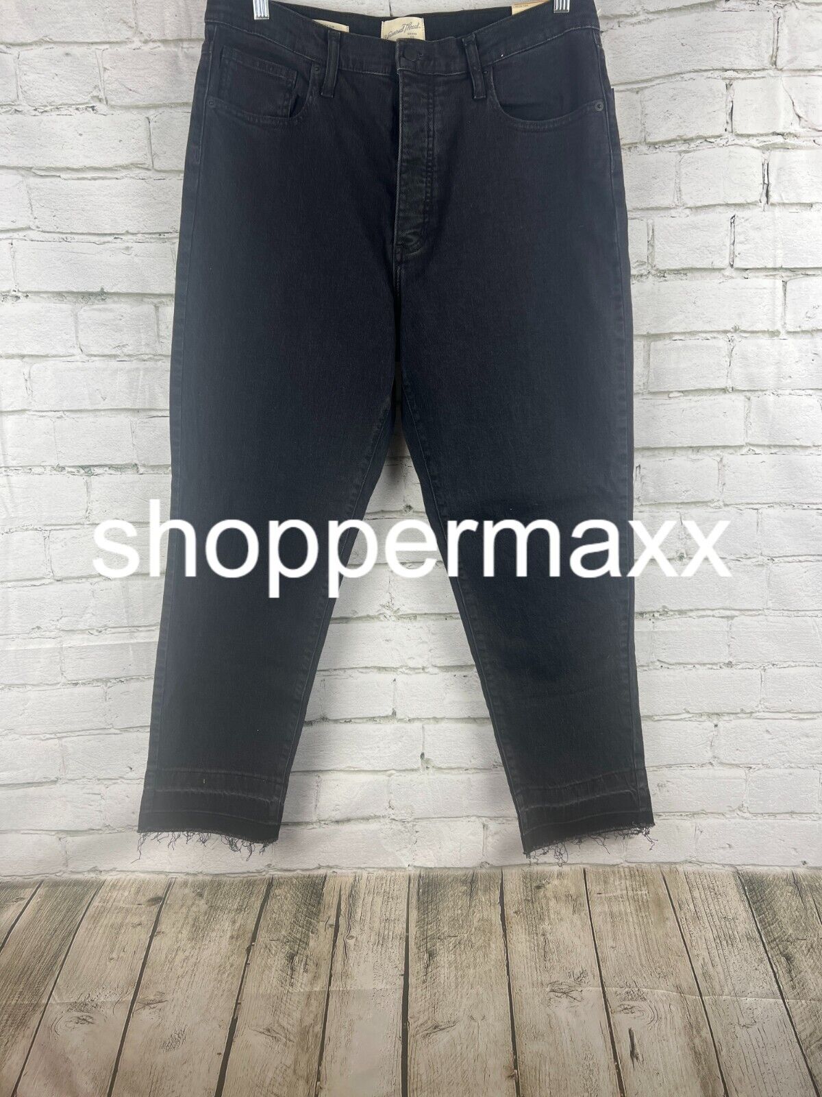Women's High-Rise 90's Slim Jeans - Universal Thread, Black, 14
